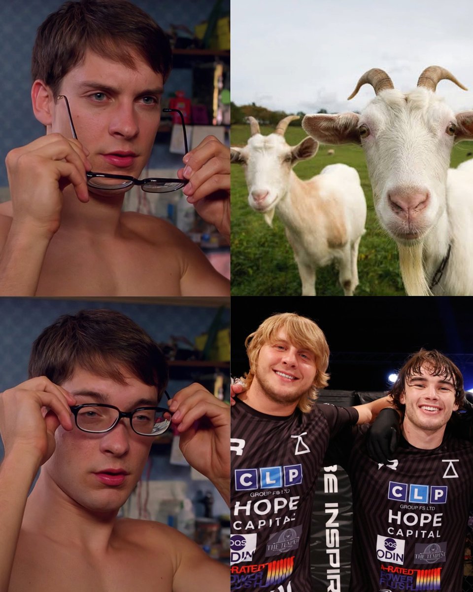 CageWarriors's tweet photo. Paddy The Baddy AND Luke Riley Fight Week 🐐🐐

#UFC329 https://t.co/LVBtnTFZSq