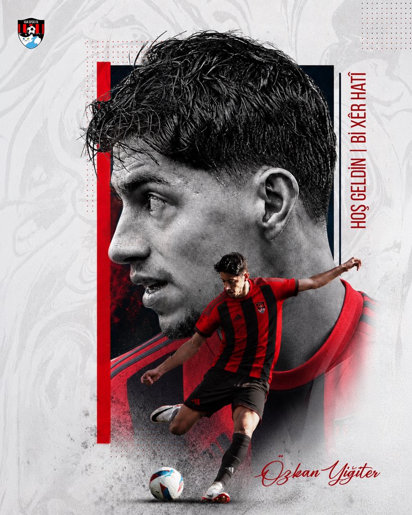 vansporfk's tweet photo. Bi xêr hatî | Hoş Geldin | Welcome

Kulübümüz, daha önce formamız altında şampiyonluk sevinci yaşayan tecrübeli  orta saha oyuncusu Özkan Yiğiter ile 2 yıllık sözleşme imzalamıştır.

Sivasspor’dan kadromuza katılan Özkan Yiğiter’in yeniden Vanspor ailesine katılmasından büyük mutluluk duyuyor, kırmızı-siyahlı formamız altında başarılı ve sağlıklı bir sezon geçirmesini temenni ediyoruz.

#Vanspor