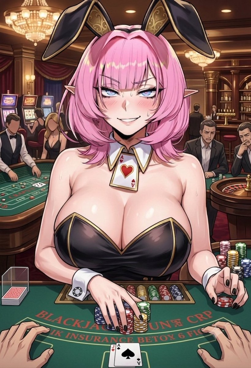 Nexablue_'s tweet photo. @NotRealCerydraP @AriaChaotik Pfff~ These losers keep coming to my table over and over just to lose~🤭

Offering my body as a prize throws them off their game from the very first second~😘

Mmm... but I feel like... days... have passed since I've been... here~😵‍💫 https://t.co/YyyxIzHp0T