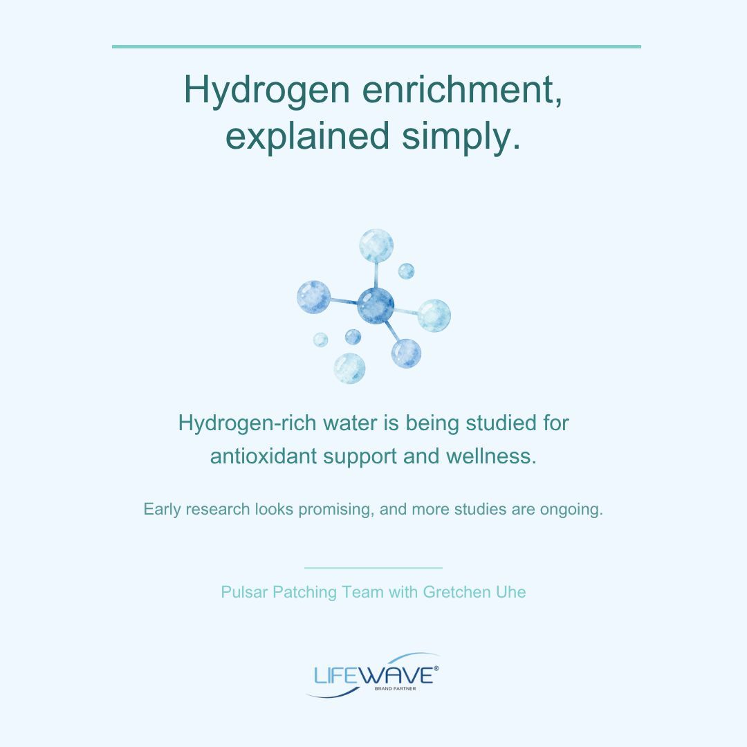 PulsarTeamNow's tweet photo. One feature of LifeWave X₂O is hydrogen enrichment.

Hydrogen-rich water is an area of growing interest, especially around topics like antioxidant support, exercise capacity, physical endurance, and oxidative stress.

#LifeWaveX2O #HydrogenWater #X2OWater #X2OWaterMachine https://t.co/miVXIuxk5v