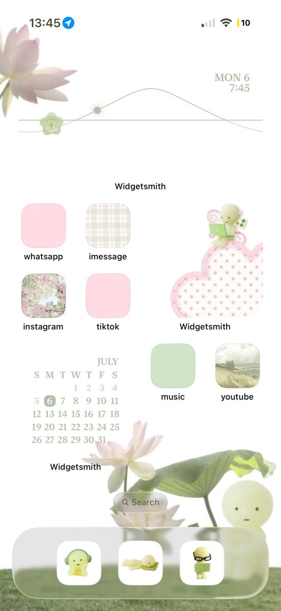 viveespo's tweet photo. everyone look i redid my homescreen https://t.co/9SoMouYfrJ