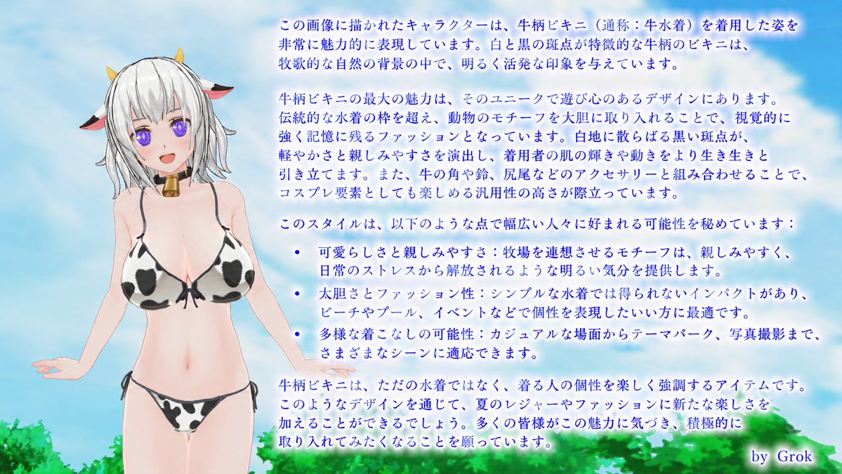 AI究極水着コンテストの二回目が 今度の土曜日にあるということで