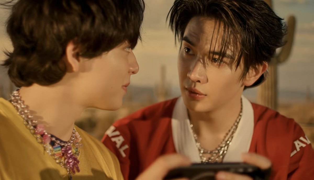 thak_phe's tweet photo. Cute 300%
BIRTHDAY BUT WITH ME MV
#ซอโซ่ล่ามธีร์OST_MV
#ซอโซ่ล่ามธีร์ #BeMyPlayerTwo 
#แม็กกี้บาส #แม็กกี้รชต #บาสหัสณัฐ https://t.co/RicEs1jQfM