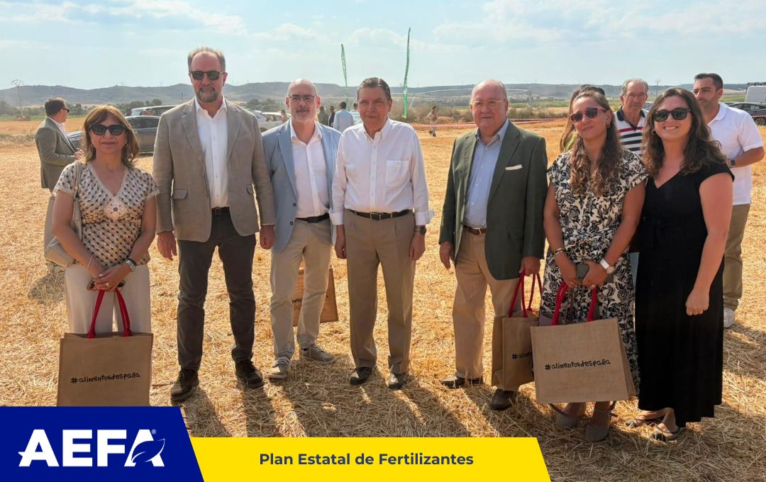 AefaAgro's tweet photo. 🌱 AEFA ha estado presente en la presentación del Plan Estatal de #Fertilizantes, un paso estratégico para avanzar hacia una agricultura más eficiente, innovadora y competitiva.

#SomosAEFA https://t.co/sNpz2GTUL5