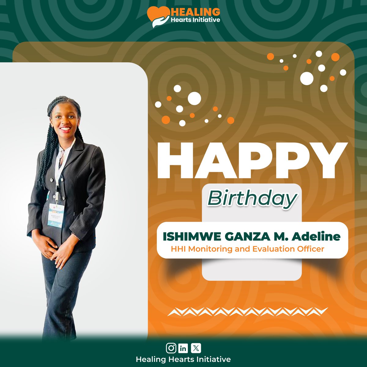 HealingHearts78's tweet photo. Today we celebrate two incredible members of #HHI family 
Happy birthday to our Monitoring &amp; Evaluation Officer and Graphic Designer  Your dedication, creativity, and commitment continue to shape and strengthen our mission i

Wishing you both a year full of growth, and impact https://t.co/8Adz5ZtD8L