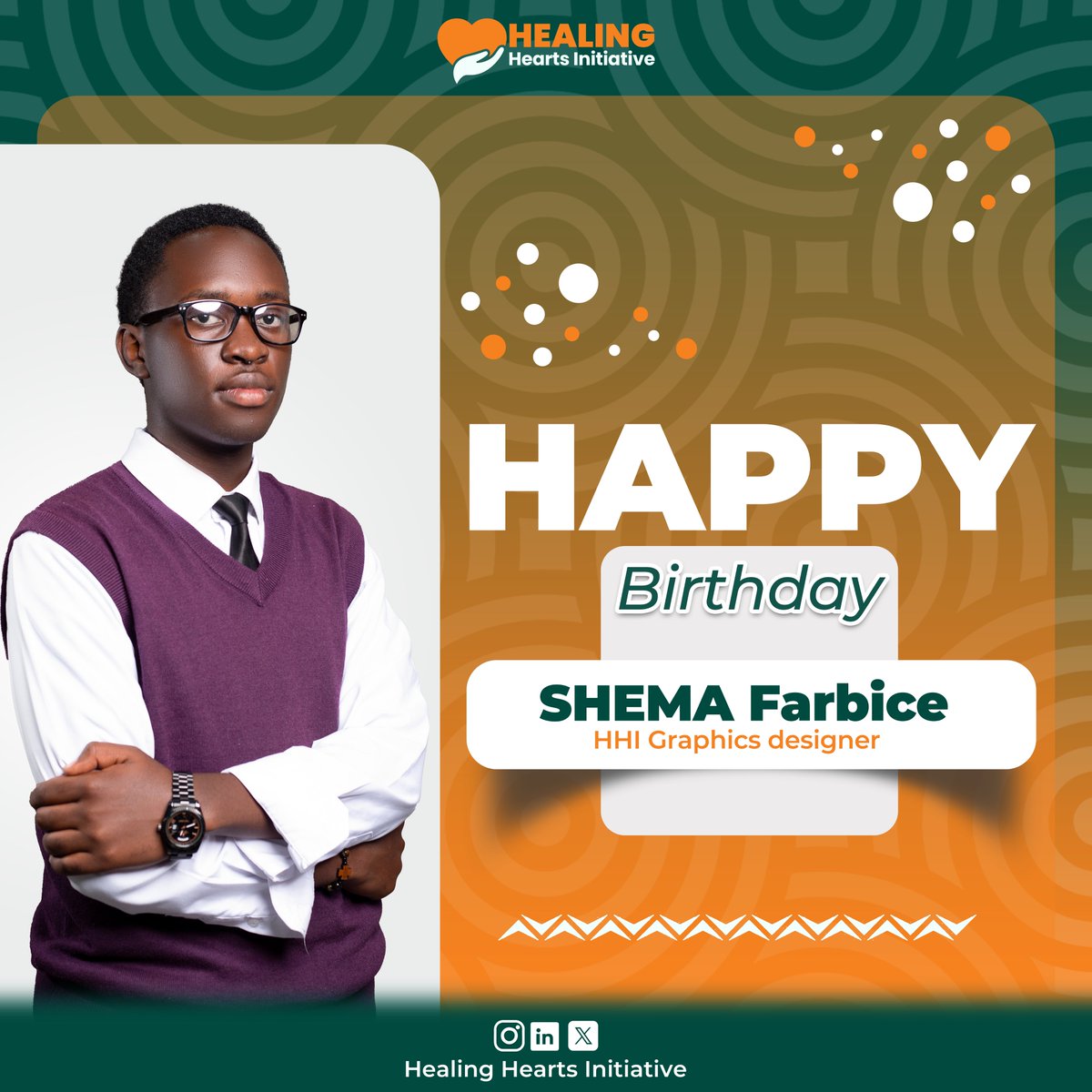HealingHearts78's tweet photo. Today we celebrate two incredible members of #HHI family 
Happy birthday to our Monitoring &amp; Evaluation Officer and Graphic Designer  Your dedication, creativity, and commitment continue to shape and strengthen our mission i

Wishing you both a year full of growth, and impact https://t.co/8Adz5ZtD8L