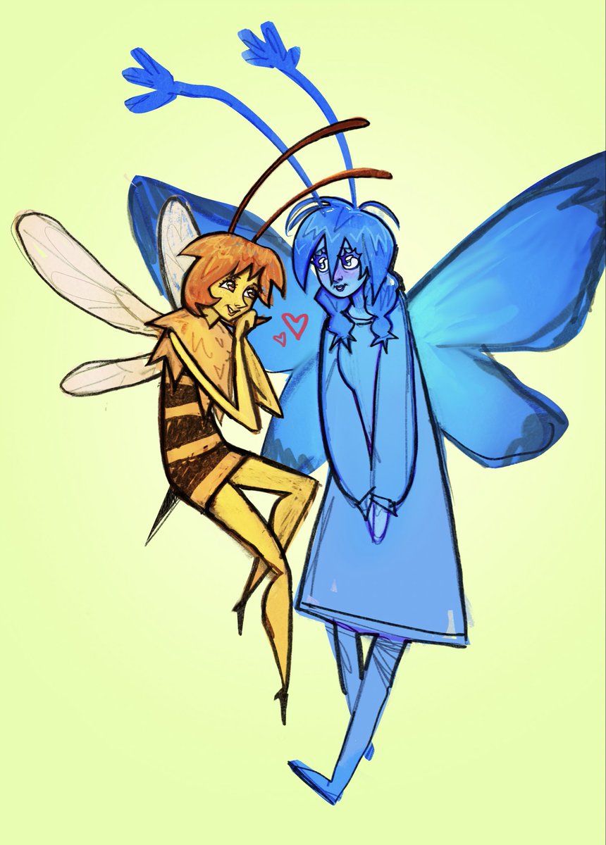 aut0canniba1ism's tweet photo. And they’re in love 💛🩵 https://t.co/UJWm9UmHdb