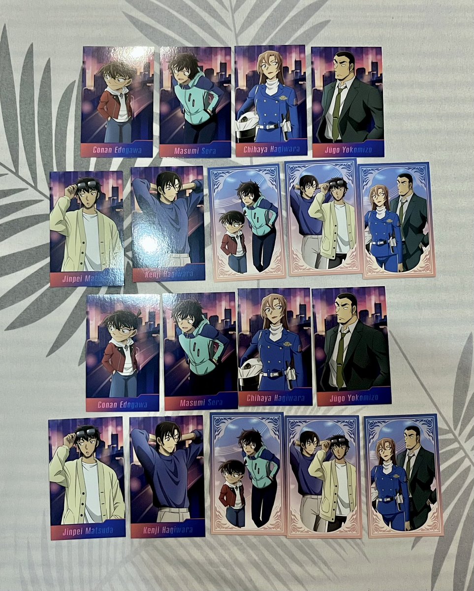 cjeverji's tweet photo. ปล่อยของมือ 1 พร้อมส่ง✨

การ์ดมูฟ 29 set ละ 600.- (มี2set)
การ์ดมูฟ 28 set 600.- ไม่แยก
Acrylic block ยามาโตะ 320.-

ค่าส่งเหมา 45.-🚛

#ตลาดนัดโคนัน #ตลาดนัดconan https://t.co/RM4uSUmjSa
