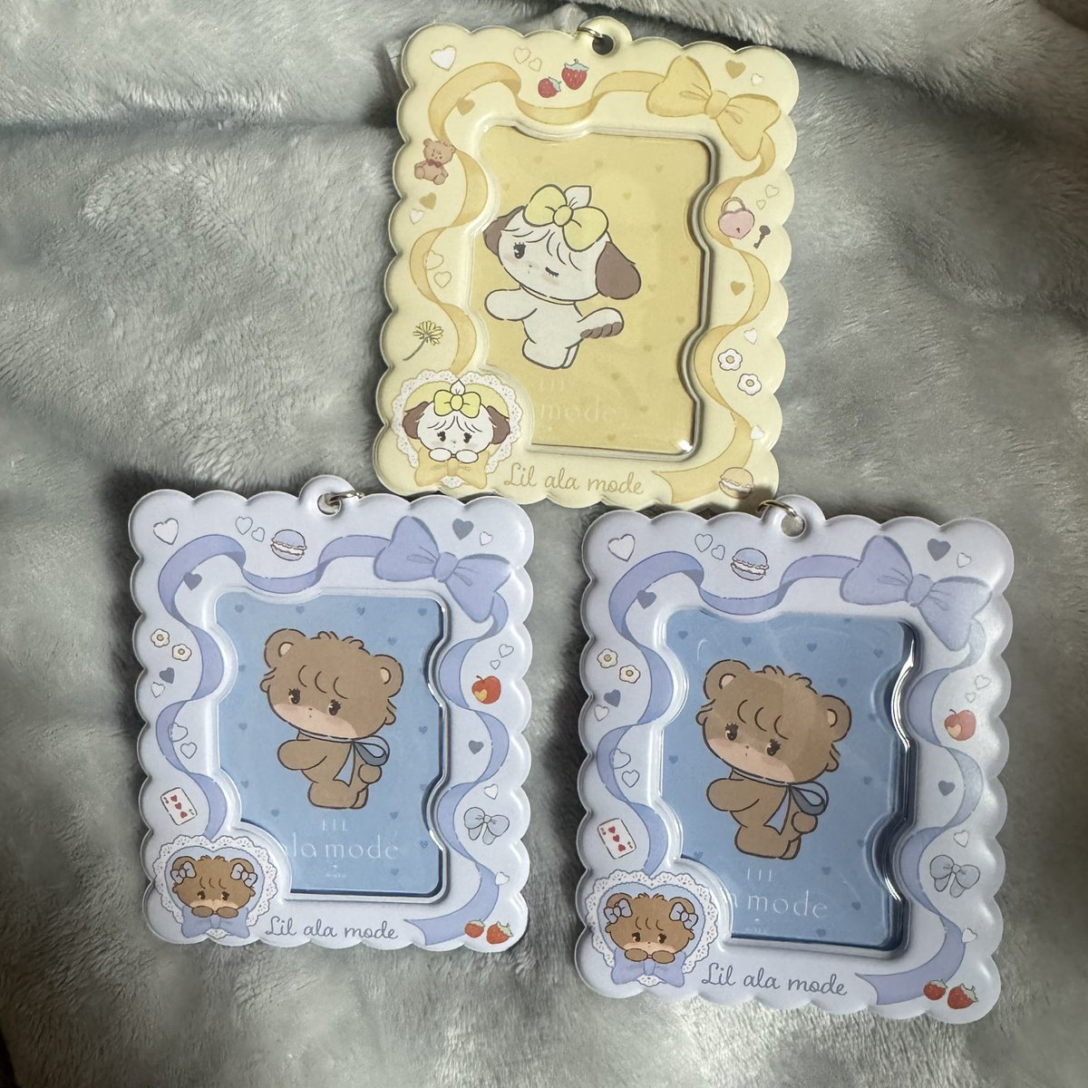QfK1f's tweet photo. mikko lil ala mode リルアラモード
カードホルダートレカケース交換讓

譲 画像

求 ナッツ

郵送での交換希望📮明日発送可能な方優先
お心たりある方dmまでお願い致します🙂‍↕️ https://t.co/2me8bL9Sxd