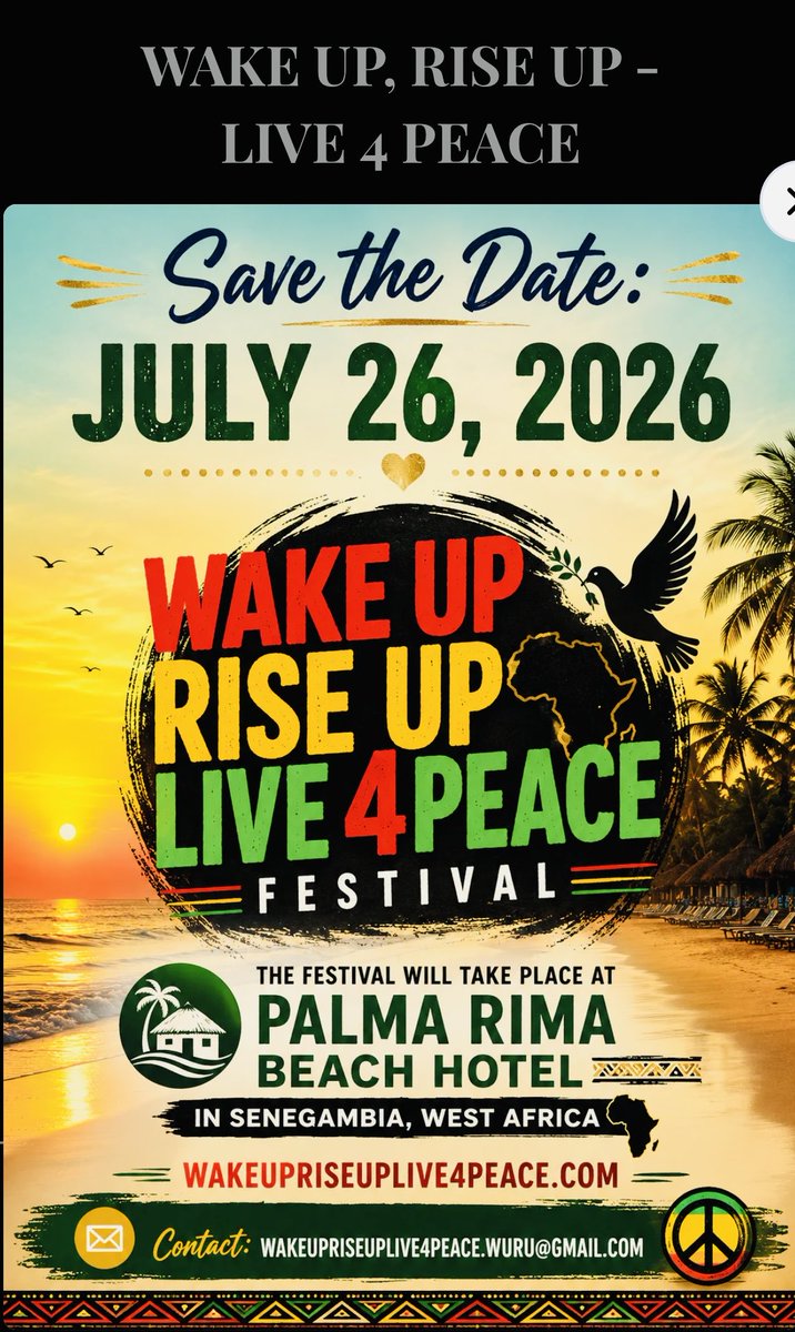 Paynecatering5's tweet photo. @MikeFOX29 We are excited and would like to express our gratitude to Pastor Shirley Caesar, who will give the opening prayer for the 9/21/26, "Wake Up Rise Up Live 4 Peace" virtual event. She already received the WURU Live 4 Peace baton that’s passed around the world. https://t.co/DJReu5CTve