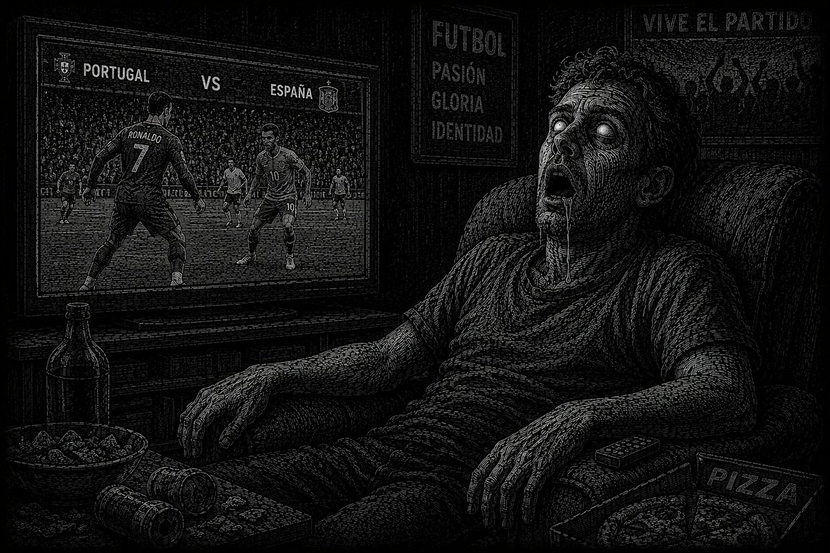 ElHiloRojoTV's tweet photo. Cuando termine el partido del mundial Portugal vs España, dejaré por aquí un artículo que deberías leer antes de irte a dormir.

No va de fútbol.
Va de algo mucho más importante.
Porque mientras todos miran el marcador, hay otra partida jugándose en silencio.

Y en esa partida… tú eres el objetivo.