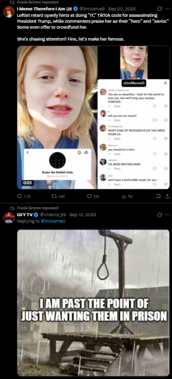 IceLordUlmo's tweet photo. @angel_0f_deathx @Jimd1985three truly no self-awareness whatsoever to post these two back-to-back https://t.co/PGR45iKAx2