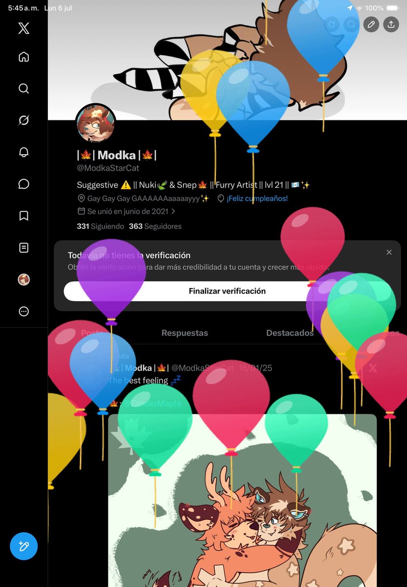ModkaStarCat's tweet photo. BALLOONS!!!! ^w^ https://t.co/SdmSWZ8r7O