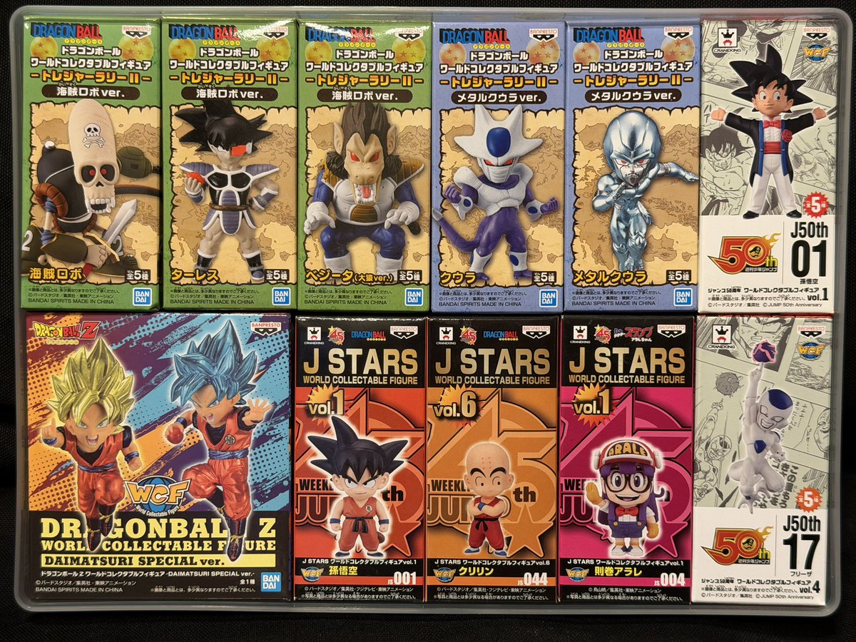 CROSSBURN1508's tweet photo. ドラゴンボールWCF 取り敢えず昔の無印とZ以外のWCF以外はコンプリート出来ました。
無印とZは高額過ぎて手が出ません。
#DRAGONBALL
#ドラゴンボール
#WCF https://t.co/uPc4qJ32Jz