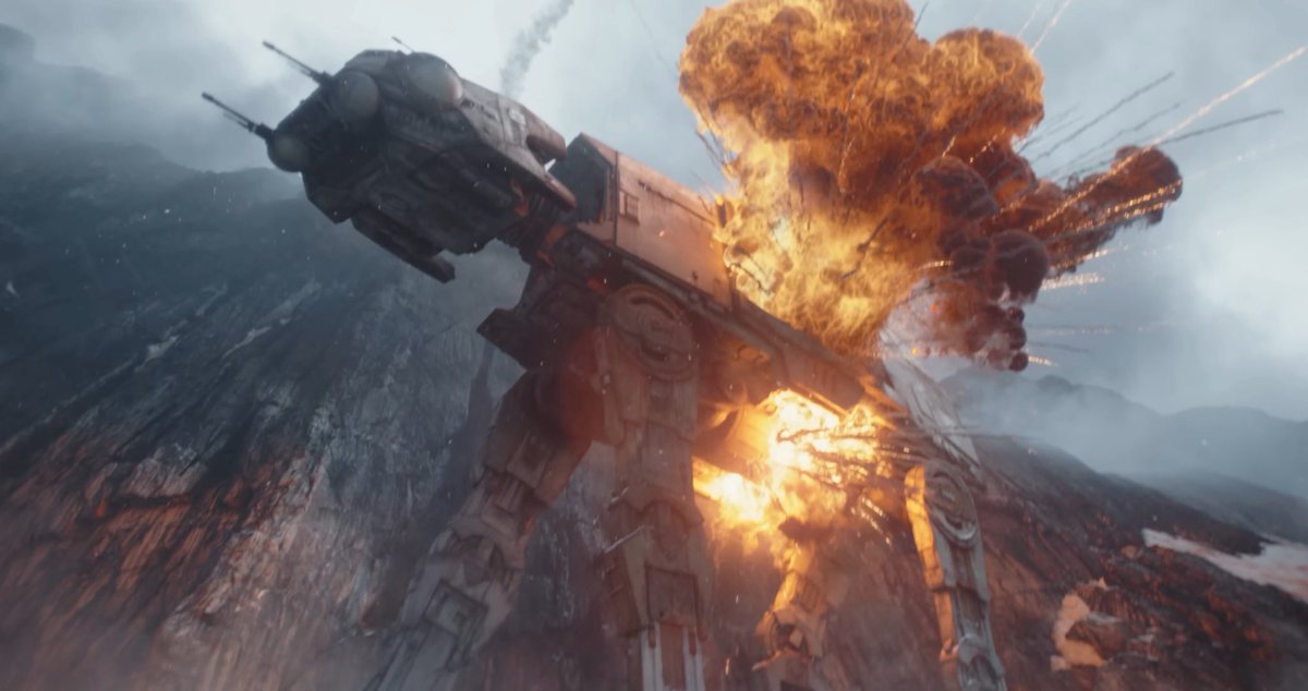 Wells_1983's tweet photo. ←公開順からスターウォーズを観たファン
｢AT-AT、強すぎだろ…｣

マンダロリアン&amp;グローグーから
　　　スターウォーズを観たファン→
｢AT-AT、弱すぎだろ…｣ https://t.co/am8J0H6OZl