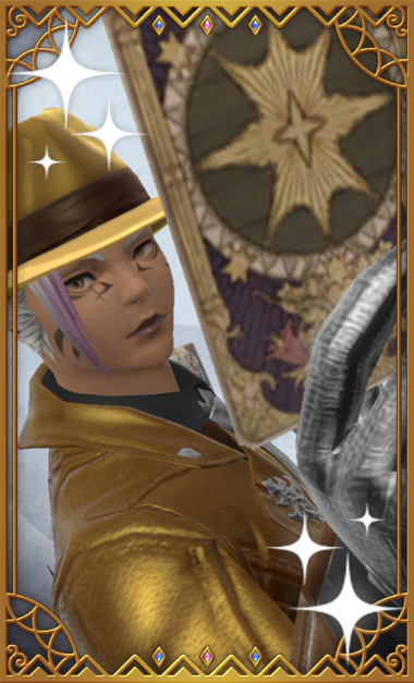AMurderousDuck's tweet photo. Finally started leveling Astrologian and I decided to go with a more "gambler" themed glam. I think I'm managing to make each glam feel unique so far :3

#ff14 #ffxiv https://t.co/M9bzBu7rml