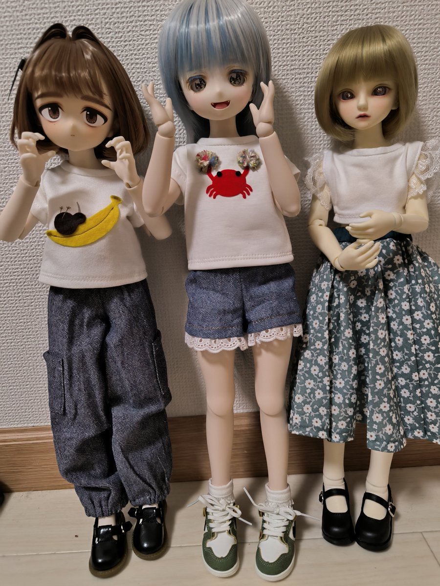 JuRi_Tei's tweet photo. 届きましたー！
いろんな組み合わせで着せることもできるのでたくさん楽しめそうです✨
この度は素敵なお品物ありがとうございました！！
#jetrunner_d https://t.co/xdFQuXomTE