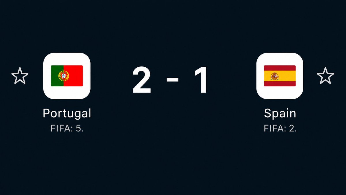 MiaMMchi02's tweet photo. @DurovPD P0RTUGAL 2 - 1 SPAIN .... SUI...SUI....... https://t.co/ObWiLrYKlN