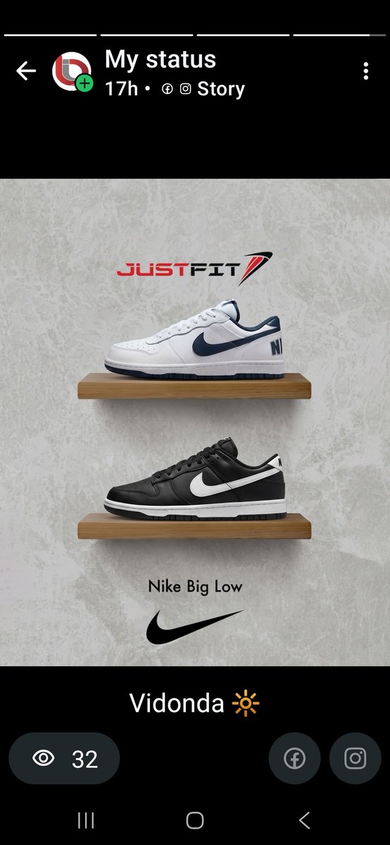 bajabiri's tweet photo. Do you need @Nike 👟👟?
Please #VisitJustFit
These are genuine https://t.co/kTsh8oILMB