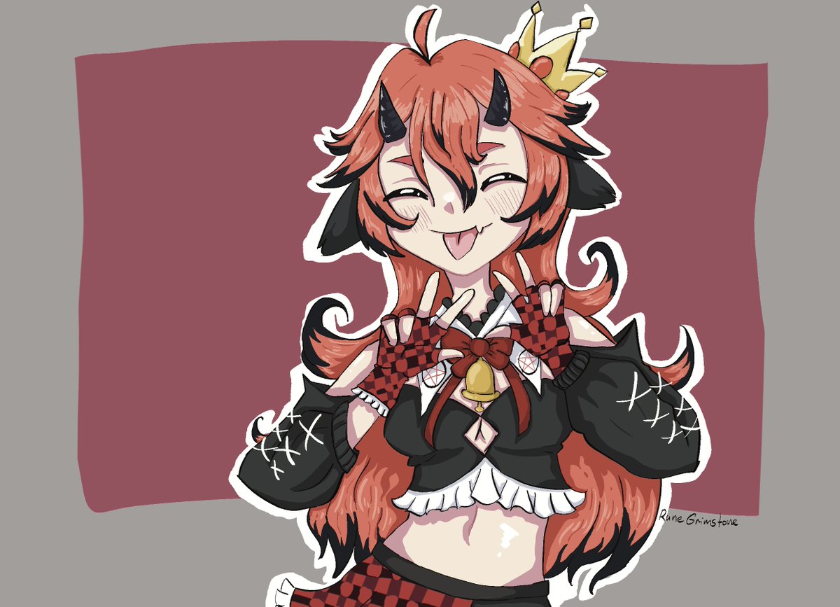 RuneGrimstone's tweet photo. @MauraTheGoat CONGRATS ON THE 2.0 DEBUT, THE NEW MODEL IS SO CUTE I HAD TO DRAW :> #MaurArt https://t.co/N5EPmwmyXi