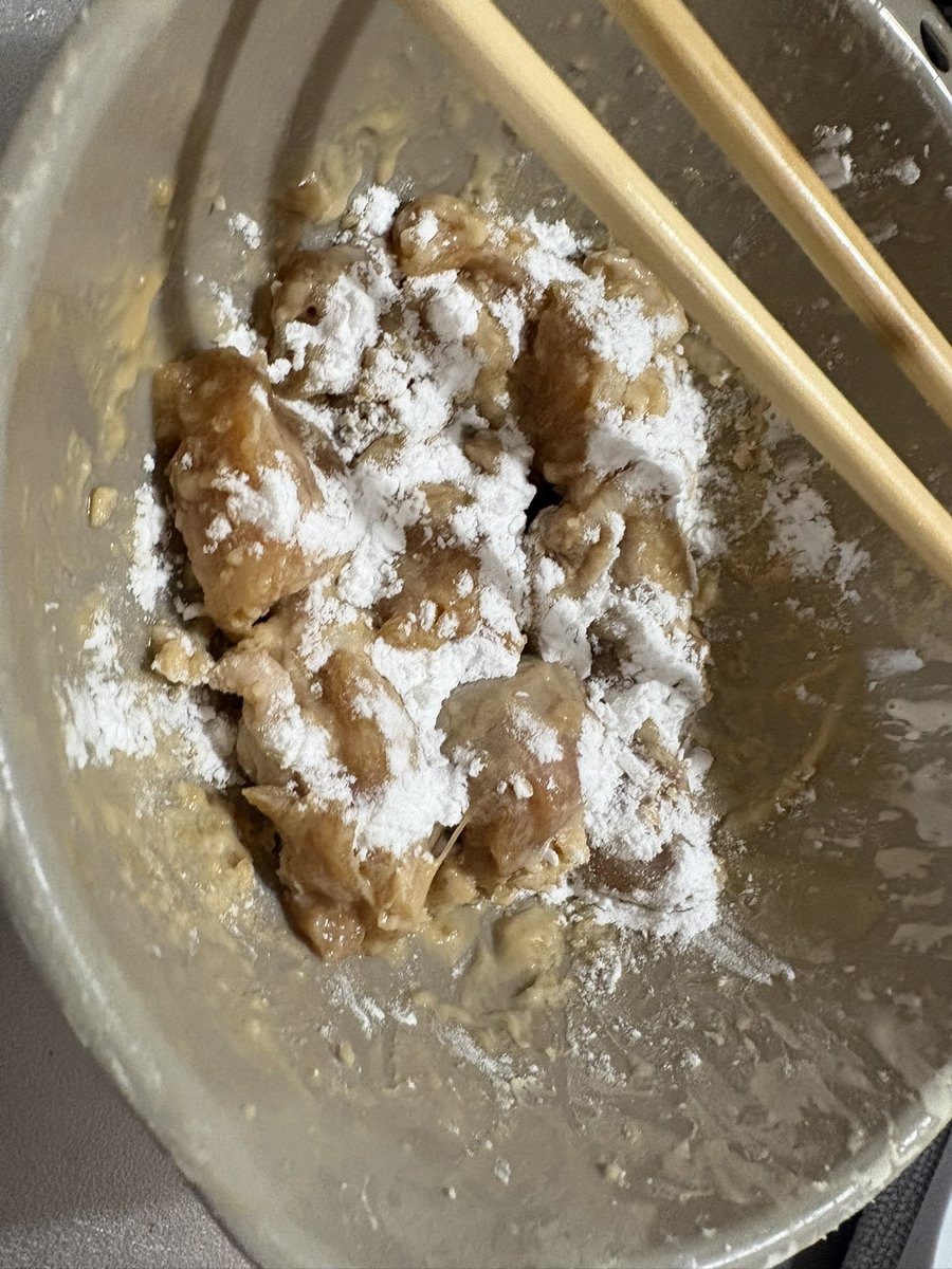 omisohage's tweet photo. 人生初、自分で唐揚げ作ってみたぜ
美味い、、、、 https://t.co/akQK8KgpyX