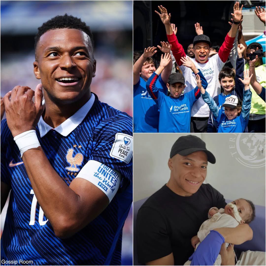 GossipRoomOff's tweet photo. 🚨 "Je n'ai pas besoin d'être payé pour défendre les couleurs du pays" : depuis 2018, Kylian Mbappé a touché 0 € en équipe de France et reverse 100 % de ses primes à des associations. 

Après le Mondial 2018, il avait donné sa prime d’environ 300 000 € à "Premiers de Cordée", une association qui accompagne les enfants hospitalisés. Il a aussi financé les soins d’un bébé mauritanien et fait des dons au staff et aux policiers des Bleus. 

Engagé, le footballeur refuse également d’associer son image aux paris sportifs et à la malbouffe. Un parcours qui pousse aujourd’hui près de 70 000 personnes à signer la pétition "Kylian, pardonne-nous". 👏 (via L’Équipe)