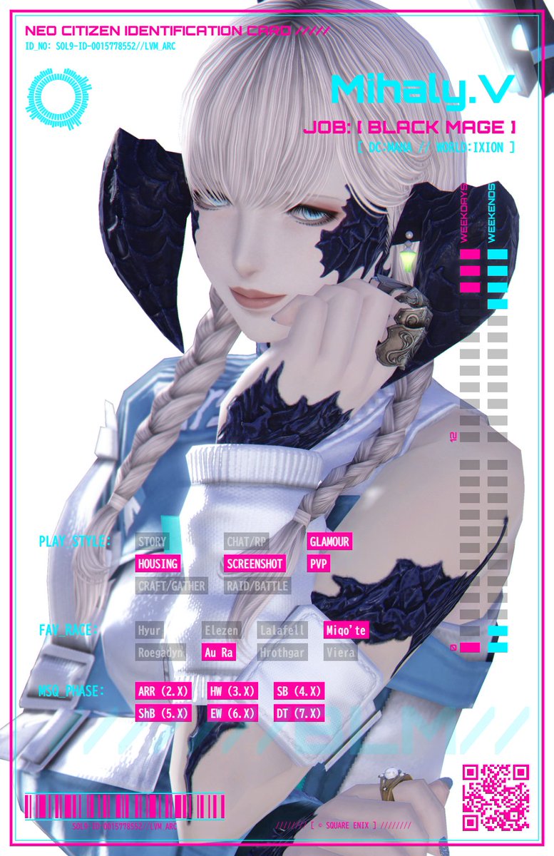 Notio_n's tweet photo. ◤ ATTENTION ◢

キャラカのジェネレーターを公開しました🐿
ぜひ遊んでみてください🌠

The new character card generator has been released!
I hope you enjoy it!

캐릭터 카드 생성기를 공개했습니다!
꼭 한번 사용해 보세요!

// #v_cybercard
// https://t.co/OHhP4Z1QNX https://t.co/tbXRfc7ASU
