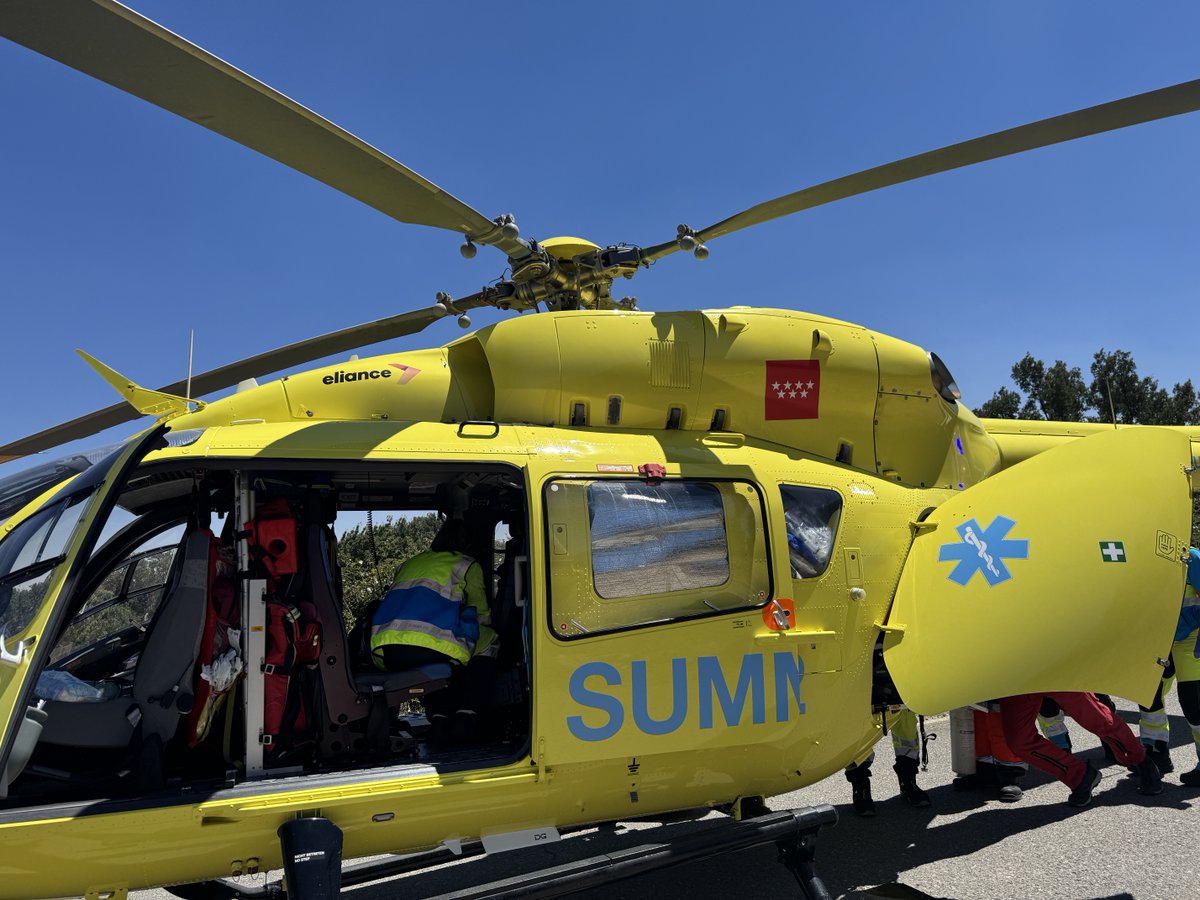 112cmadrid's tweet photo. Accidente de motorista en
📍#ColladoMediano. M-601 con M-623.
Hombre de 58 años herido muy grave. Estabilizado por #SUMMA112. Evacuado en helicóptero al hospital.
Foto de archivo. https://t.co/dUspcxyS1j
