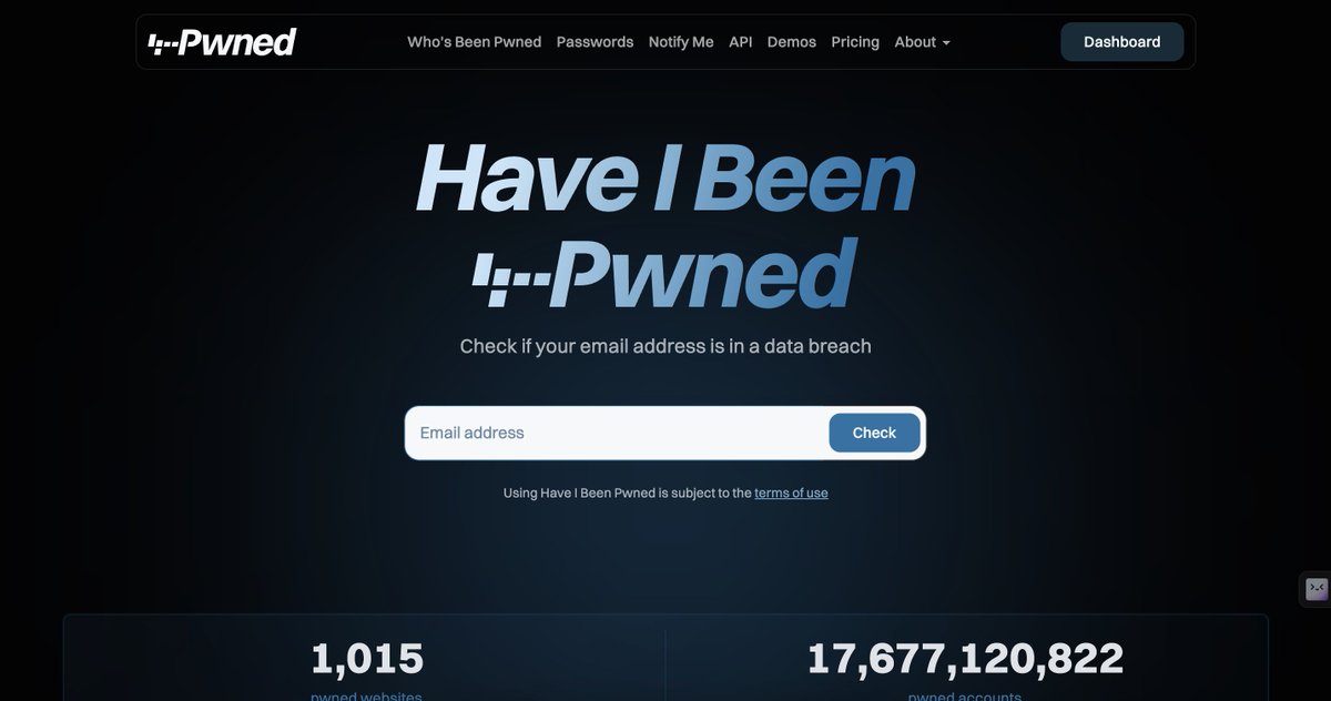 Rixhabh__'s tweet photo. 10 websites that most people have never heard of but are incredibly useful:

1. https://t.co/jEFOLSgelL
A directory of open-source intelligence tools for public information research.

2. https://t.co/xqsiF0hRQc
Search internet-connected devices, servers, and IoT systems.

3. https://t.co/FAbhESyB6V
Search public records, archived data, leaked datasets, and historical web content.

4. https://t.co/Odj2FyrrlI
Find publicly listed work email addresses associated with a company.

5. https://t.co/lzlLZSx0ox
Check whether your email or passwords have appeared in known data breaches.

6. https://t.co/0FXY9tos23
Generate disposable email addresses to avoid spam.

7. https://t.co/qNAtkK9rzD
Scan files, URLs, and domains with dozens of security engines.

8. https://t.co/H7zIxBFLDa
Inspect websites safely before visiting them.

9. https://t.co/GDUnS2abuA
Shared login credentials for some sites that require registration (availability varies).

10. https://t.co/Xftde2jOwa
View old versions of websites from years ago.
