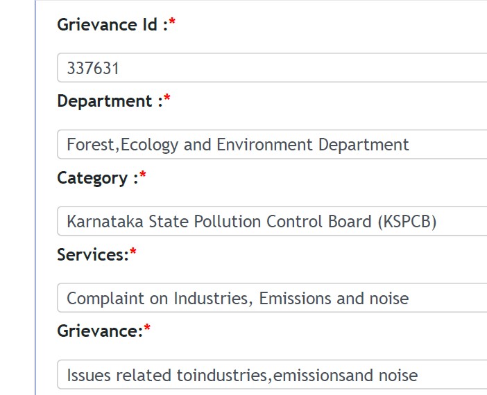 kapil309's tweet photo. Update on my complaint: The Member Secretary of KSPCB has officially closed IPGRS Grievance 337631 today (06/07/2026), confirming on-site violations by this illegal industry at Survey 26/2 Mallasandra (Related to my BESCOM complaint IPGRS ticket in this thread). Detailed violation report forwarded to KSPCB Board office for legal action.  @NammaBESCOM BESCOM must immediately disconnect power to this violator in a residential zone!  @CMofKarnataka    @mdbescom  @GBA_office   @BDABangalore  @thekjgeorge  @bwssbchairman  @bbmpcommr  @karnatakakspcb  #VigilanceSquad  #Bescom