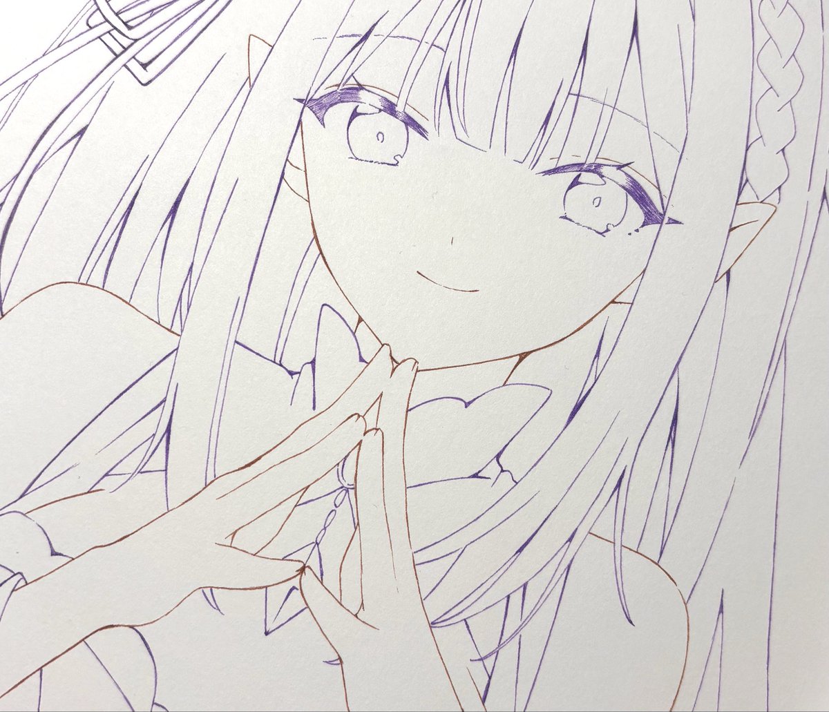 shiroppi_06's tweet photo. #リゼロ 
←before                                         after→ https://t.co/2ZoGp4GJGz