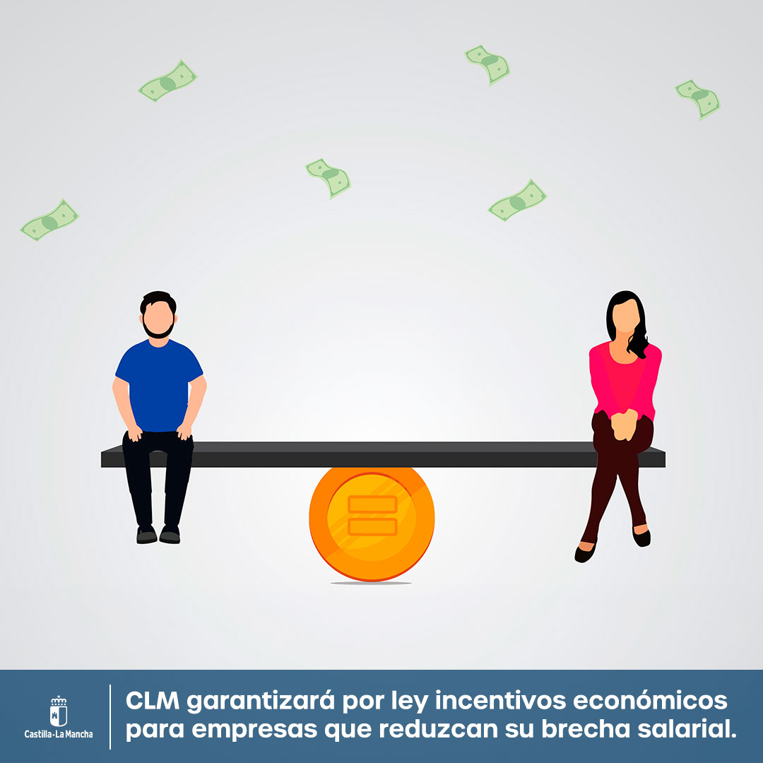 gobjccm's tweet photo. 🧍‍♀️🟰🧍‍♂️#CLM garantizará por Ley incentivos y ventajas económicas para las empresas que acrediten una reducción de su brecha salarial.

👉El texto íntegro del anteproyecto de la conocida como ley de brecha salarial será sometido a consulta pública en los próximos días.

ℹ️ https://t.co/qkE3zkHEpu