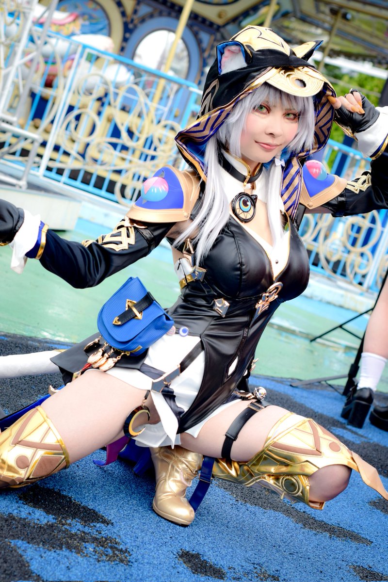 yukihanahoyocos's tweet photo. 「⚠️Cosplay.装飾1部不足.」
崩壊スターレイル/サフェル
Honkai:StarRail/Cipher
───そうはいかないよ!
📸photo:beginnerMan(@ManBeginner)様
#ラグコス2026
#ラグコス
#雪花コス記
#HonkaiStatRail #cosplayㅤㅤㅤㅤㅤㅤ
#崩坏星穹铁道 #Chiper #サフェル https://t.co/FkdmYM1BlV