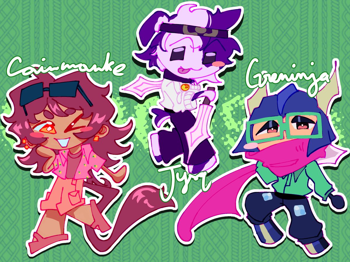 050009_s's tweet photo. GREEN GREEN 🟢 #coinmonkefanart #jysqfanart #greninjafanart #antfrostfanart #mewdewfanart #5upfanart https://t.co/n0Pbt684zb