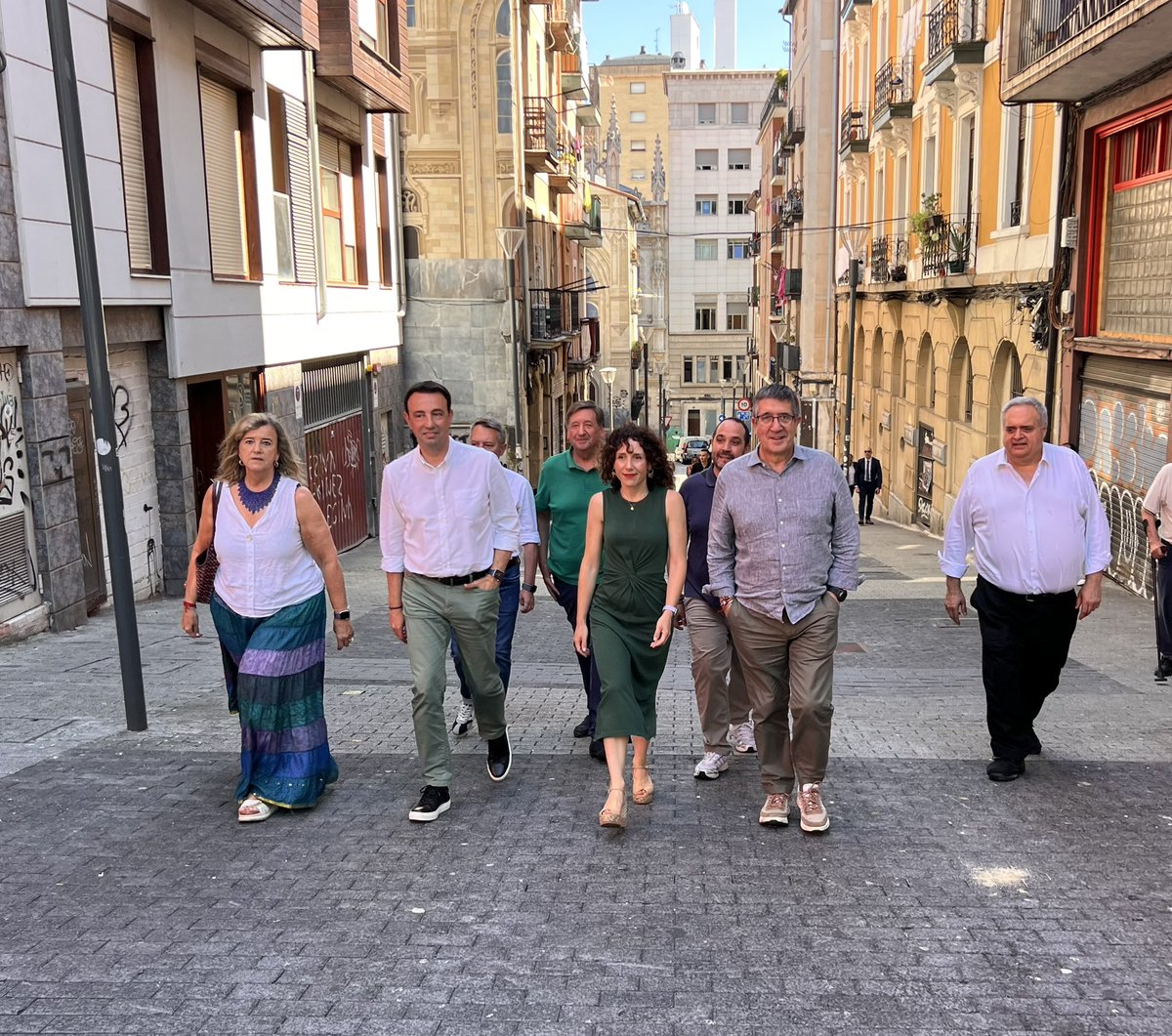 PSEBizkaia's tweet photo. 🎂140 Aniversario de la primera Agrupación Socialista de Euskadi, en la Plaza de la Cantera en #bilbao 

@socialistavasco 

#LaPolíticaÚtil https://t.co/RJPeXo8fbD