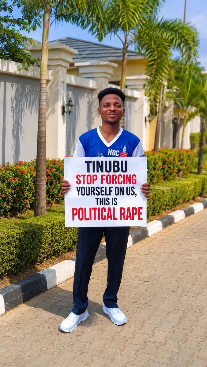tonyajah's tweet photo. PUBLIC ANNOUNCEMENT!

Tinubu should know that Nigerians are now reading terms and conditions before clicking "I Agree."

2023 taught many people lessons they didn't register for. Those who missed voting are now warming up with their PVCs. Those who voted because of rice have now discovered that one bag of rice can come with a four-year subscription plan nobody asked for.

2027 is looking like a retake exam, and people are entering the hall with calculators, extra sheets, and full concentration.

Sir, please begin packing carefully and make a checklist so nothing remains in Abuja. Because returning later and knocking on the gate with "I forgot my charger" may not work for you.

~ Humphrey Ali