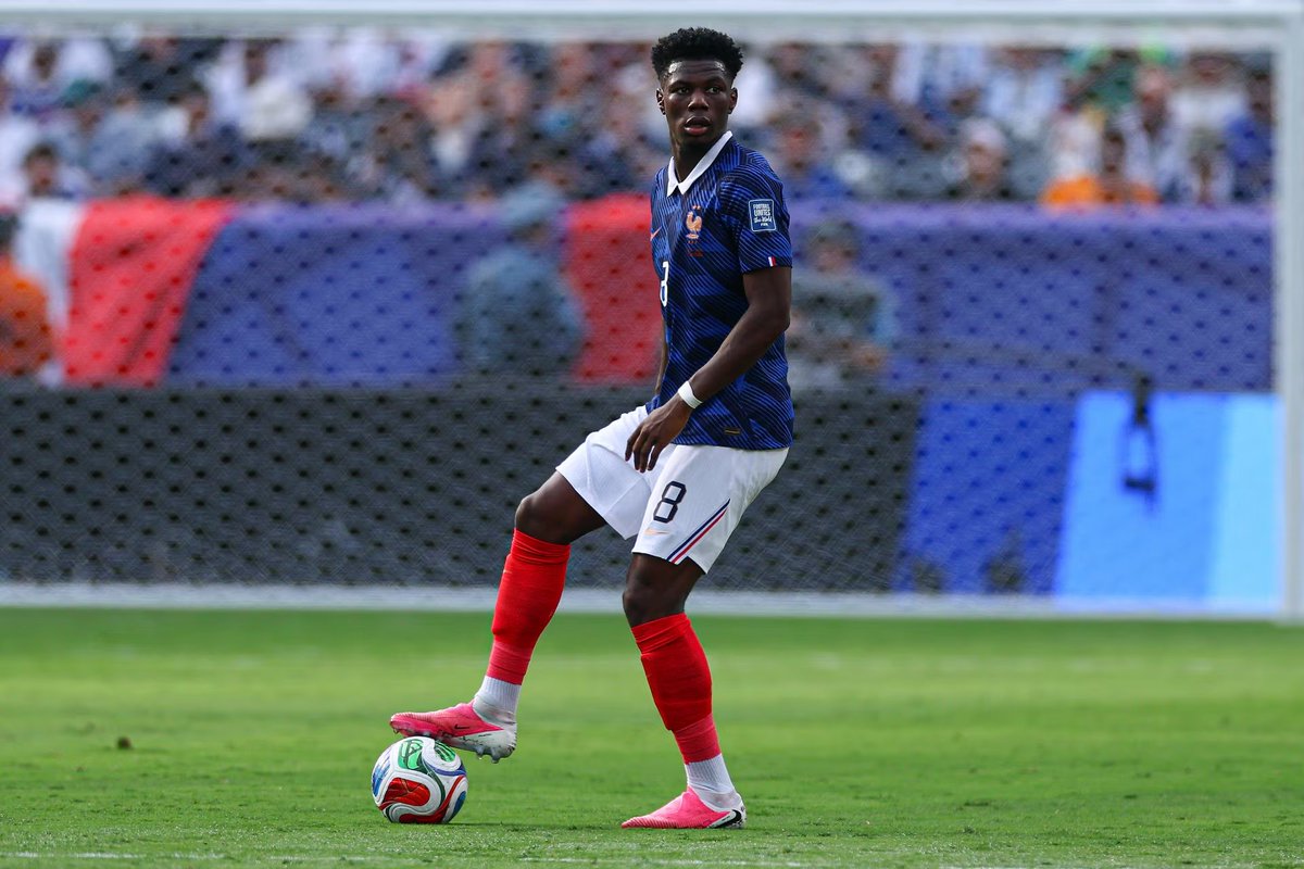 UnitedStandMUFC's tweet photo. 🚨 #mufc plan to push negotiations into the operational phase by opening direct contact with Real Madrid for Aurélien Tchouaméni. [@Glongari] https://t.co/Zix6TCWeWr