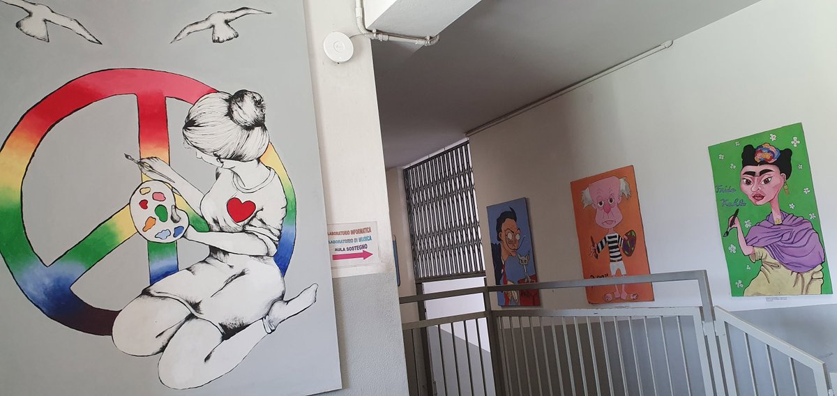 SilviaCat12's tweet photo. A selection of artworks created by my students (ages 10–13) throughout the school year. I couldn't be prouder. https://t.co/tOvVQQDRMs