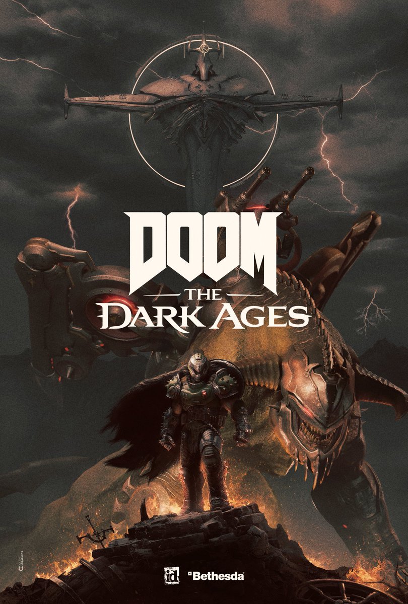 ClemsGraphics's tweet photo. DOOM: The Dark Ages | Alternative poster

DOOM is one of my favorite gaming IP, and with the released of the new expansion of DOOM: The Dark Ages Revelations, I wanted to create a small piece for this fantastic game!

#Doom #DoomTheDarkAges #Poster #PosterDesign https://t.co/GsQ3v3tBY3