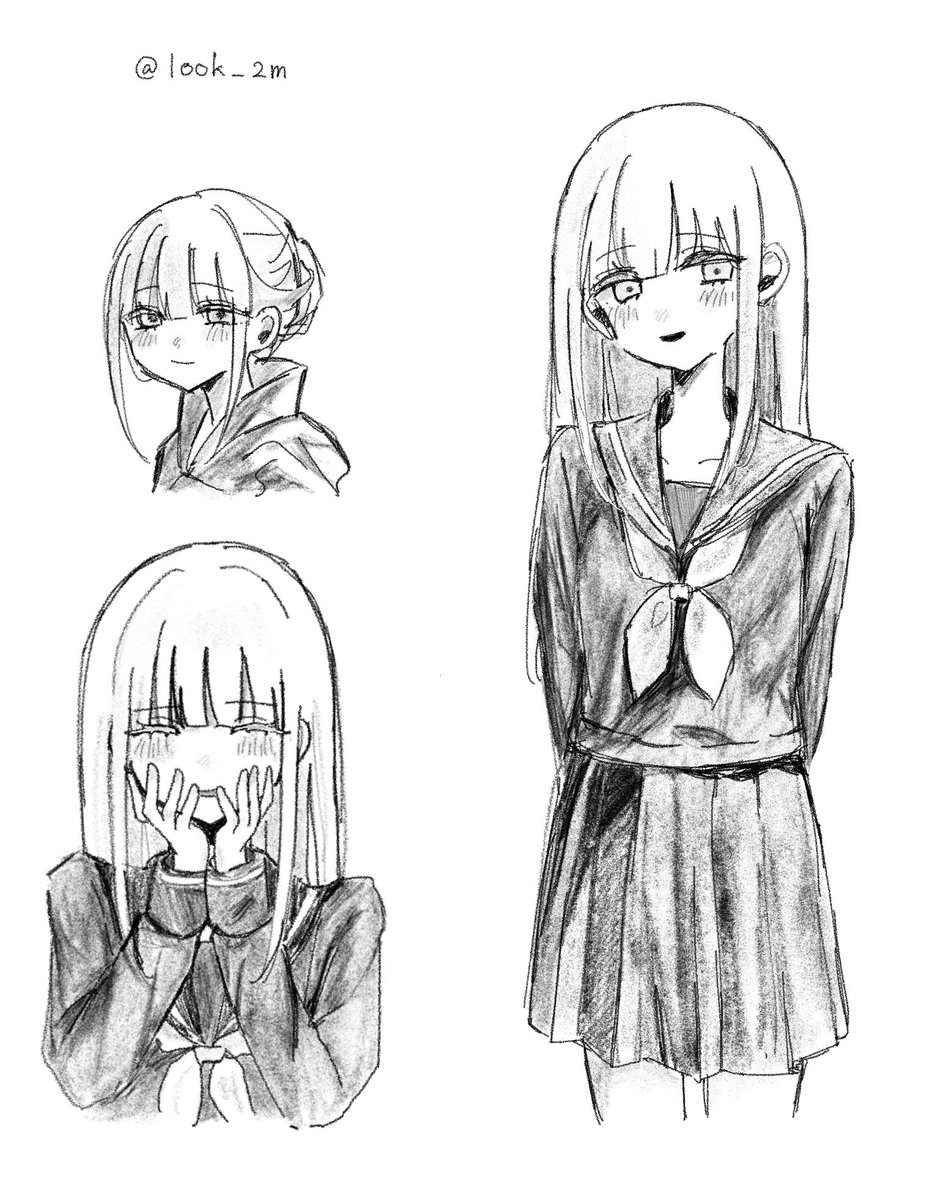look_2m's tweet photo. #絵柄が好みって人にフォローされたい 
#絵描きさんと繋がりたい #oc 
一次創作アカウントです‼️よろしくお��いします🤍 https://t.co/75cW3PREtd