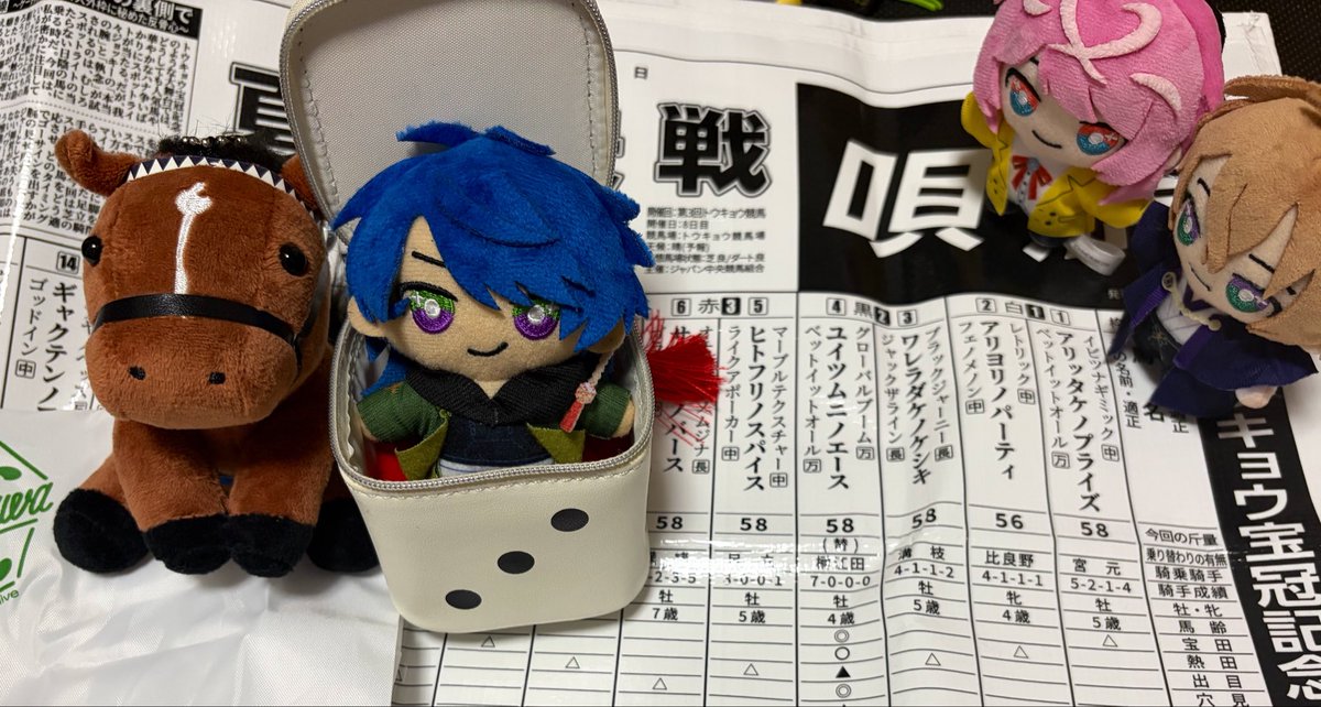 mtmtysr123's tweet photo. 想像以上に新聞の作り込み凄いしポーチかわいいしでしばらく遊んでる https://t.co/Zu9GkIVwZL