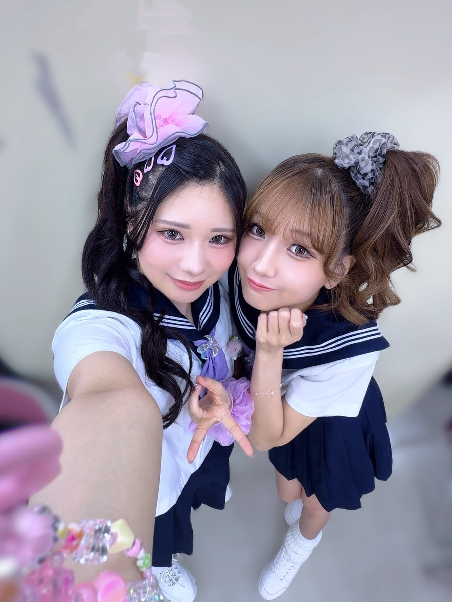murase_honami's tweet photo. めにゃさっちと♡♡
でこだし正解すぎるよね！！！！！！
両班みにきてほしいっっ

この日ご飯とお茶した♡♡デート(◜ᴗ◝ )
 #とある舞台2026 https://t.co/6Ri0QeMNzg
