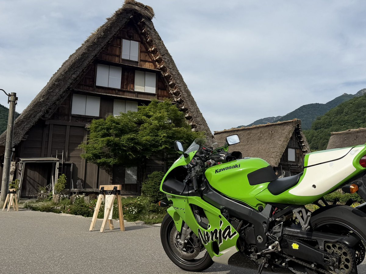 KDX66749210's tweet photo. 白川郷(｡･ω･)ﾉﾞ

朝方の白川郷は涼しくて気持ちいいのだ(๑･̑◡･̑๑)

岐阜県大野郡白川村
5.31ツーリング(｡･ω･)ﾉﾞ https://t.co/Is1XpVAYeM