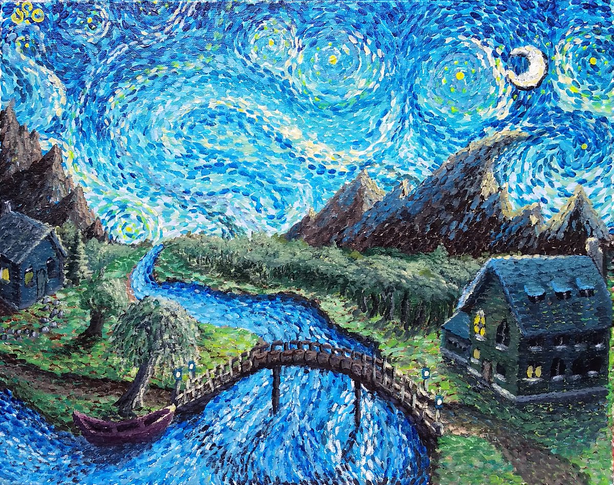 JoshuaRDesign's tweet photo. Seeing that traditional renaissance art has become a trend in web design somehow, it's making me want to get back into painting again.

Here are a few paintings that I made 5+ years ago. Maybe I can weave my traditional art into my @Framer designs somehow. https://t.co/m7hrS29jU6