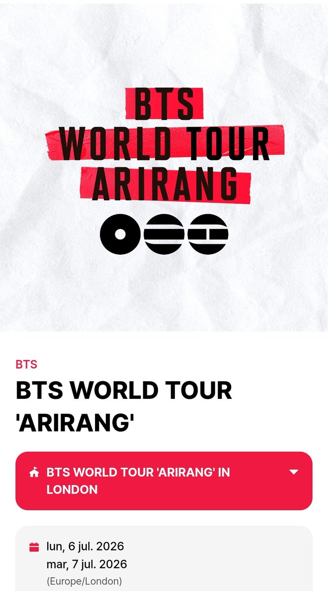 ArmyBangtan_BTS's tweet photo. ⏰Horarios para el concierto de #BTS en Londres 

📍COMPARTIRÉ LINKS DE LAS 2 FECHAS

6 y 7 de julio (Lunes y martes)

12:00PM ​🇲🇽🇨🇷🇳🇮🇭🇳🇬🇹🇸🇻🇧🇿
​01:00PM ​🇨🇴🇵🇪🇪🇨🇵🇦
​02:00PM ​🇧🇴🇨🇱🇻🇪🇩🇴🇵🇷🇨🇺
​03:00PM ​🇧🇷🇦🇷🇺🇾🇵🇾
​08:00PM ​🇪🇸🇮🇹🇫🇷

#BTS_WORLDTOUR_ARIRANG
#BTS_WORLDTOUR_ARIRANG_LONDON https://t.co/cSRpkyfsn8