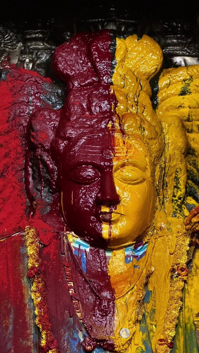 _Turtle_Bee_'s tweet photo. Bhadra Kali Amma Abhishekam 🙏🙌🛐🪷🌺 https://t.co/G8IAoTNPJN