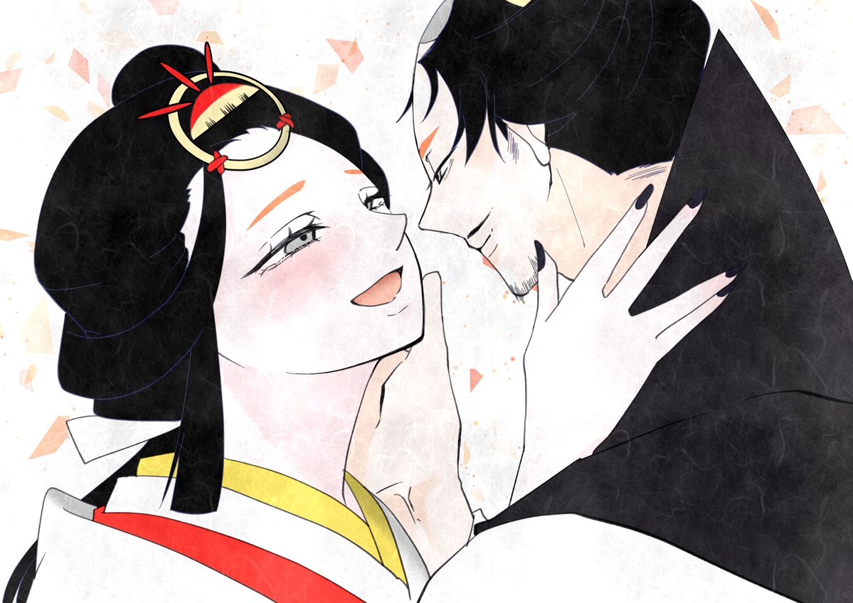tomoooooru0215's tweet photo. #モノノ怪_FA
三代目夫婦
幸せな姿を見たかった…(´;ω;｀) https://t.co/IF2w0RK4bz