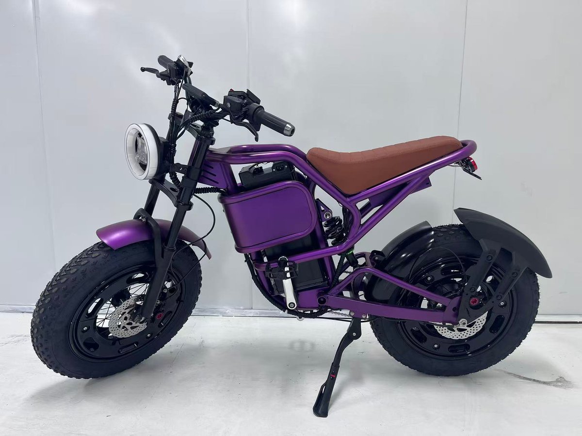 Shiyuanguoji's tweet photo. Generic e-bikes blend in. YOUGO’s War Wolf stands out with NFC unlock + digital dash. 48-72V flexibility means stable power &amp; real comfort for style-focused riders. 🛵⚡
 
Reply 'SPEC' for the config sheet
#EBike #NFC #YOUGO https://t.co/a4UfBraXUE