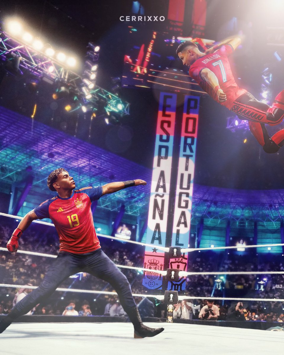 CerriXX0's tweet photo. Main Eve... EVENTO PRINCIPAL

España vs Portugal

Legado vs Futuro https://t.co/Rz1MatnvNu