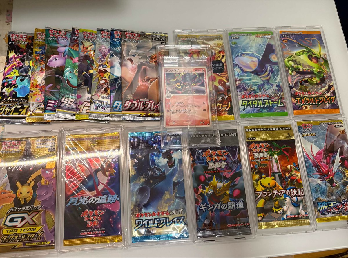 ポケカ、今年の上半期の購入品🛍️ 50万円ぐらいかな？ 未開封パックを